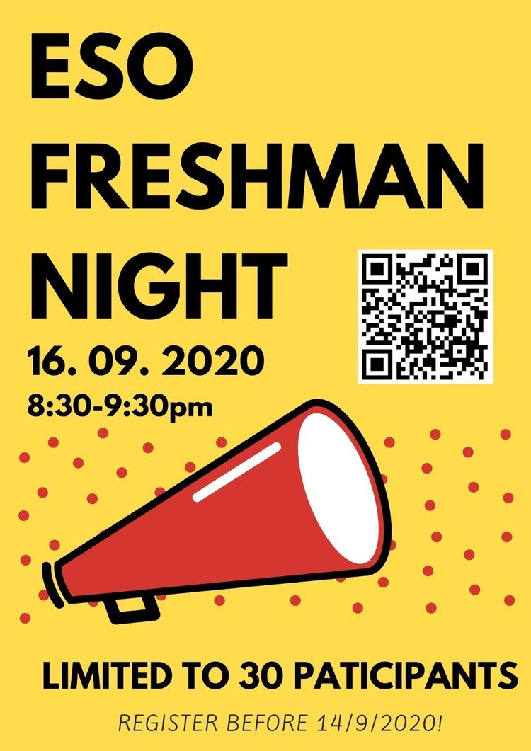 ESo Freshman Night_Poster